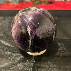 Amethyst sphere